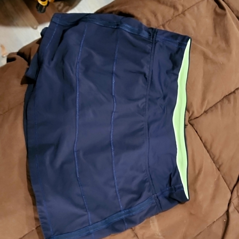 Lululemon Navy Tennis Skirt